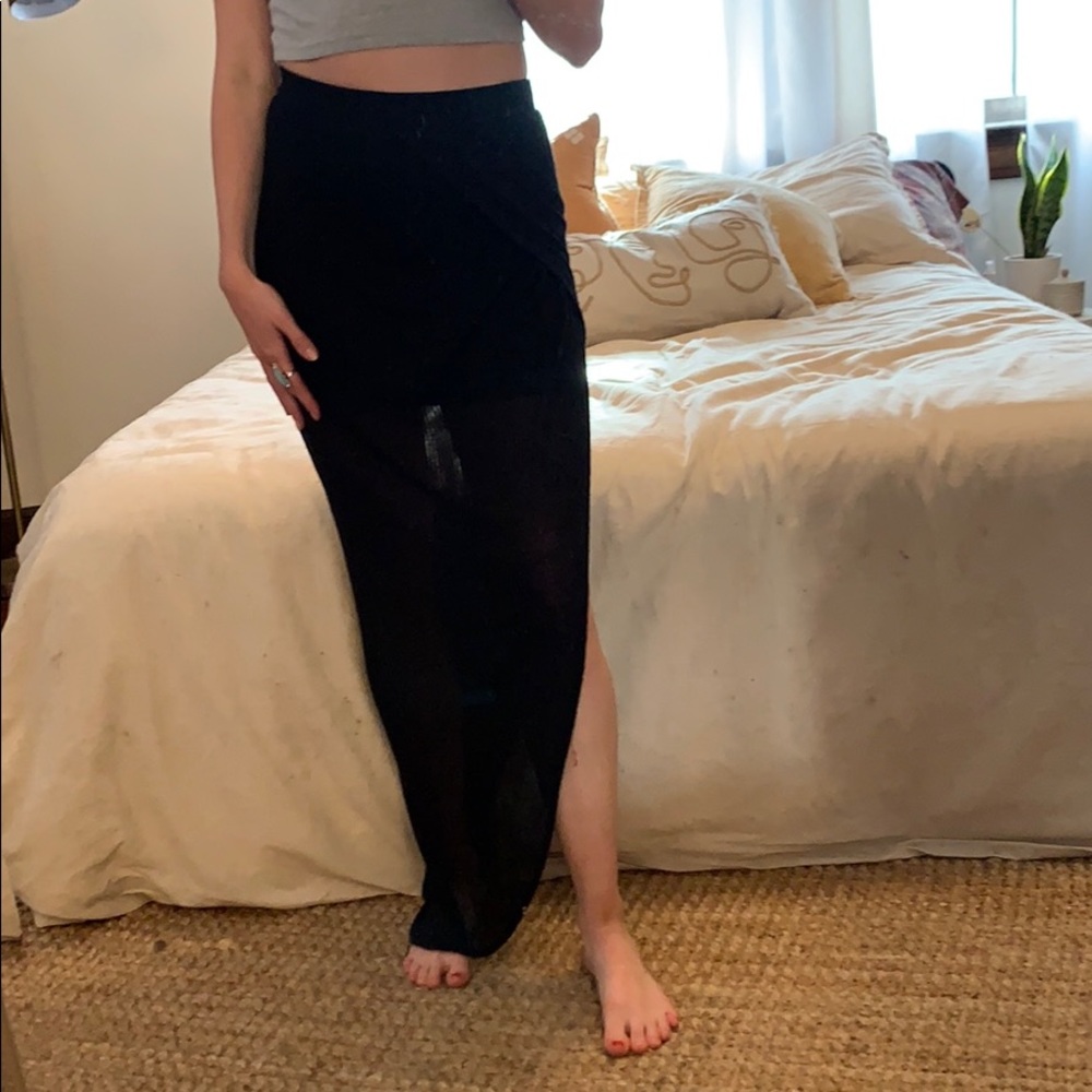 Urban outfitters black skirt
